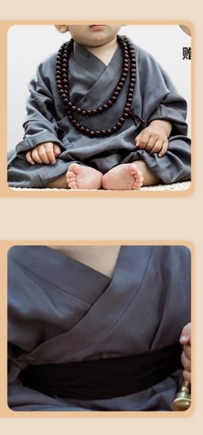 ロンパース 伝統風和服ロンパース