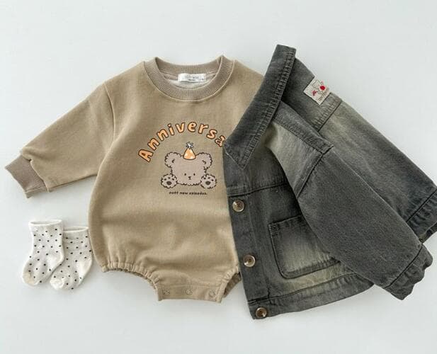 秋冬新作 長袖ベビー服ロンパース 動物柄カバーオール 66-90センチ 2色展開