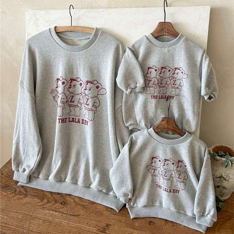 秋冬新作くま柄長袖ロンパース