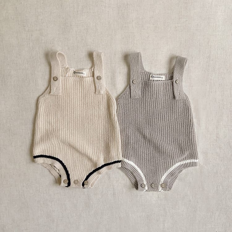 秋冬新作 長袖ニットロンパース うさぎ耳帽子付き 子供服