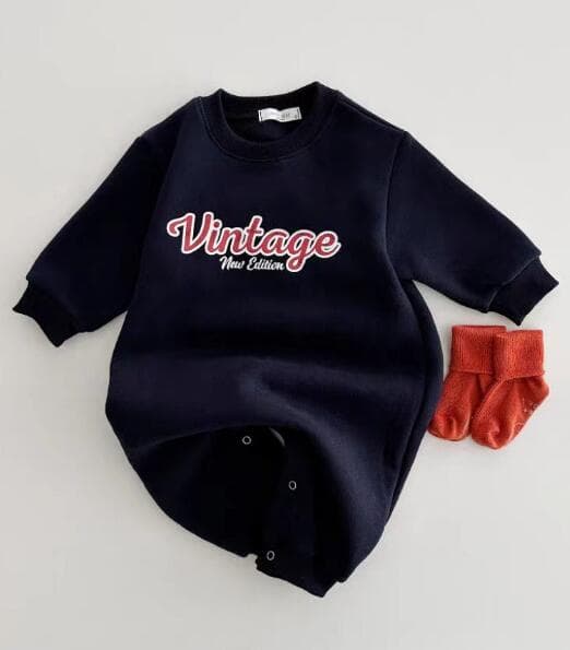 ベビー長袖ロンパース つなぎ服 66-90センチ